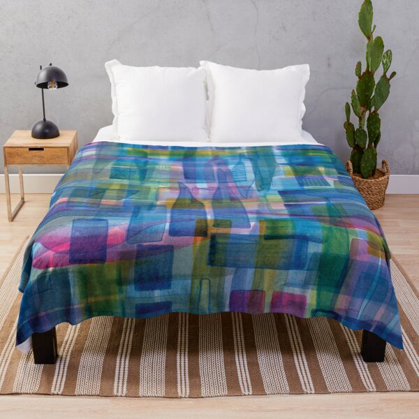 Item preview, Colorful Sweet Blueberry Fields designed and sold by Alexandria Levin.