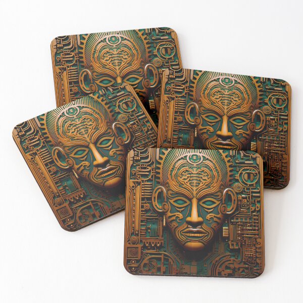 Item preview, "Convergencia enigmática: arte polinesio" designed and sold by Art-Vortex-fr.