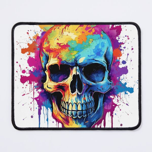 Item preview, Rainbow Skull Water Colors designed and sold by Lajon97.