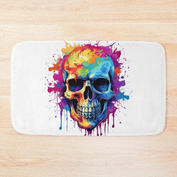 Item preview, Rainbow Skull Water Colors designed and sold by Lajon97.