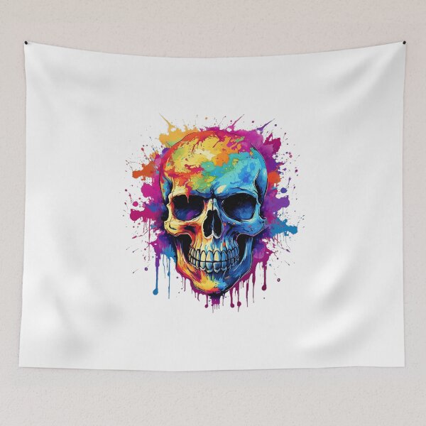 Item preview, Rainbow Skull Water Colors designed and sold by Lajon97.