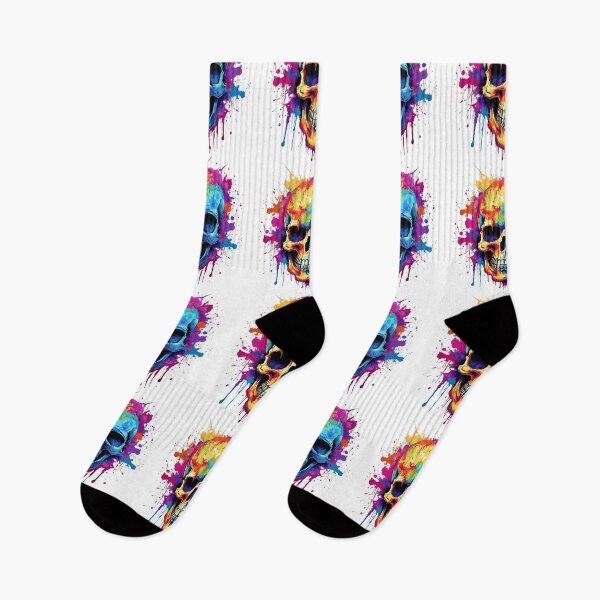 Item preview, Rainbow Skull Water Colors designed and sold by Lajon97.
