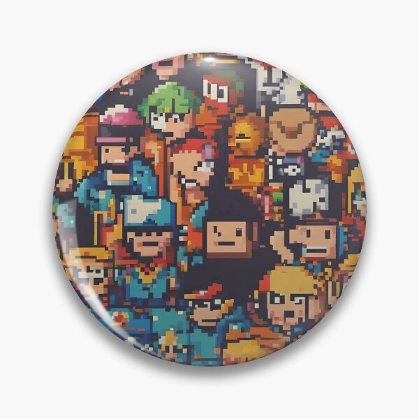 Item preview, Retro Arcade Characters designed and sold by AbsoluteA.