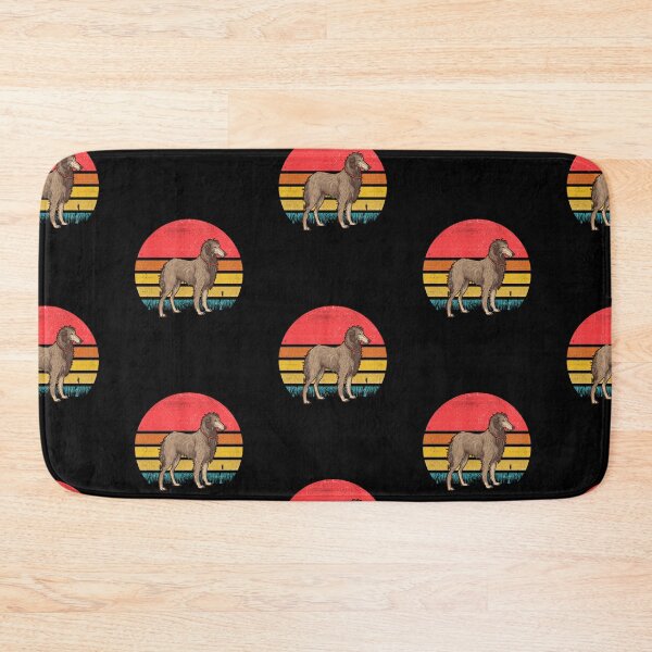 Item preview, Scottish Deerhound Vintage Retro Sunset designed and sold by rafaeltto.