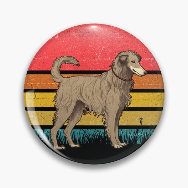 Item preview, Scottish Deerhound Vintage Retro Sunset designed and sold by rafaeltto.