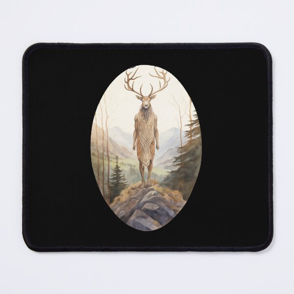 Item preview, Cernunnos Pagan Wiccan Stag Deer God designed and sold by ResistNormality.