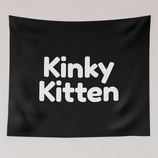 Item preview, Kinky Kitten [white text] designed and sold by The-Third.