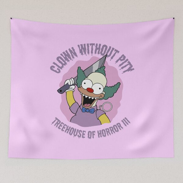 Item preview, Treehouse of horror evil clown designed and sold by HeichousArt.