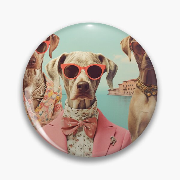 Item preview, Pretentious Pets on Holiday  designed and sold by Klickpicks.