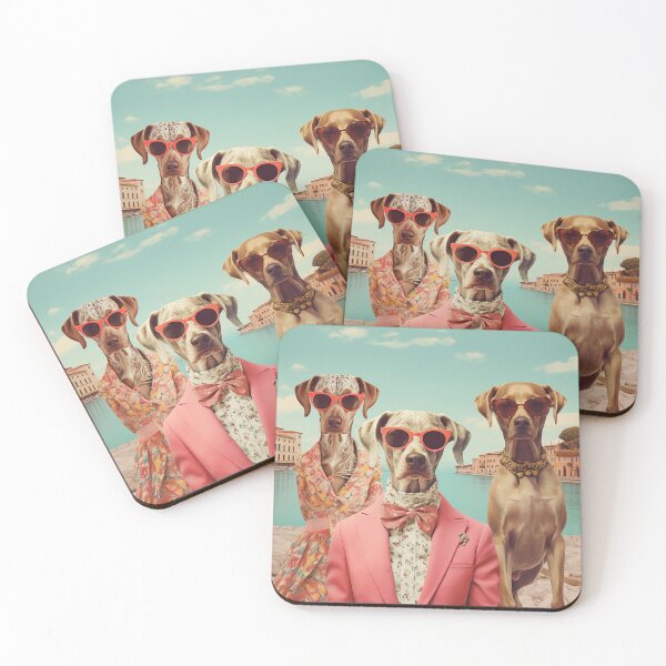 Item preview, Pretentious Pets on Holiday  designed and sold by Klickpicks.