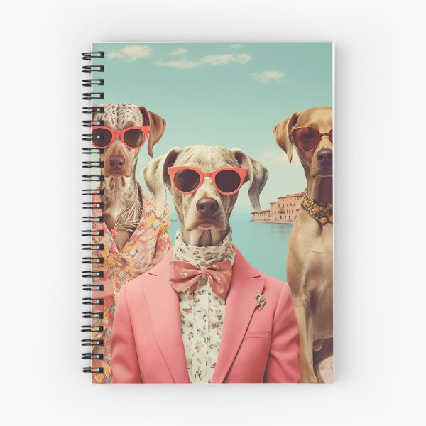 Item preview, Pretentious Pets on Holiday  designed and sold by Klickpicks.