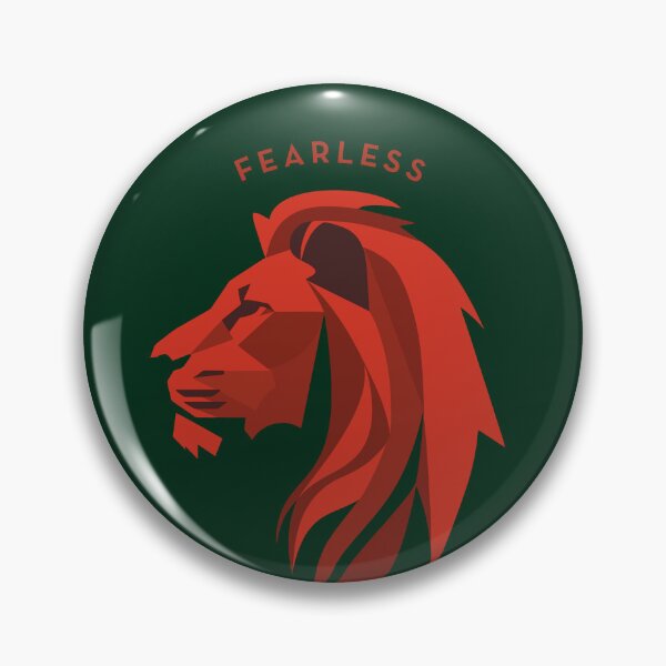 Item preview, Fearless Lion in Bronze over Green designed and sold by Bauani.