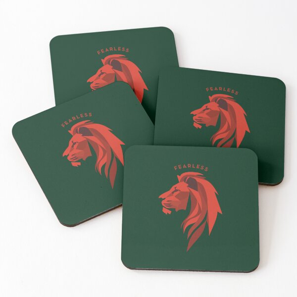 Item preview, Fearless Lion in Bronze over Green designed and sold by Bauani.