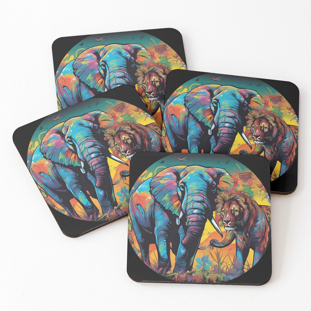 Item preview, Coasters (Set of 4) designed and sold by AbsoluteA.