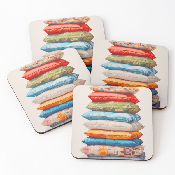 Item preview, nueve cojines de colores designed and sold by omaliai.