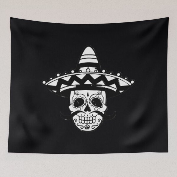 Item preview, skull sombrero 	 	 designed and sold by vlauaoha52.