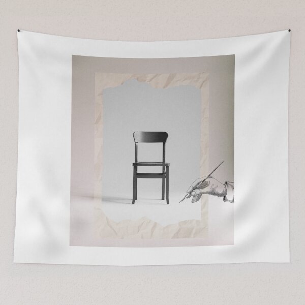 Item preview, Chair draw Folding Chair 2023 designed and sold by Himarooma.