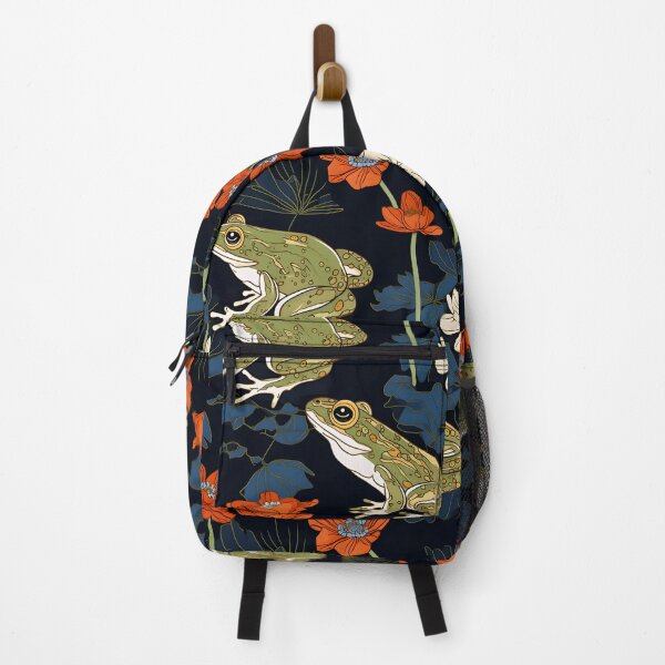 Item preview, Japanese Style Frog Repeating Pattern designed and sold by RibbitFans101.