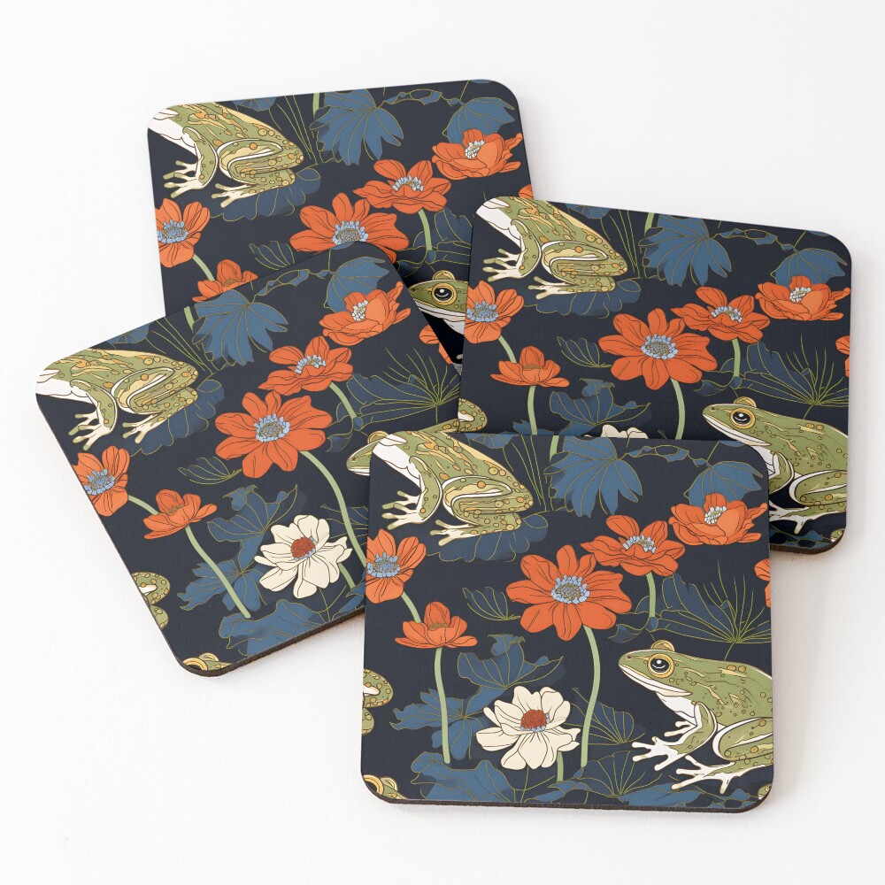 Item preview, Coasters (Set of 4) designed and sold by RibbitFans101.