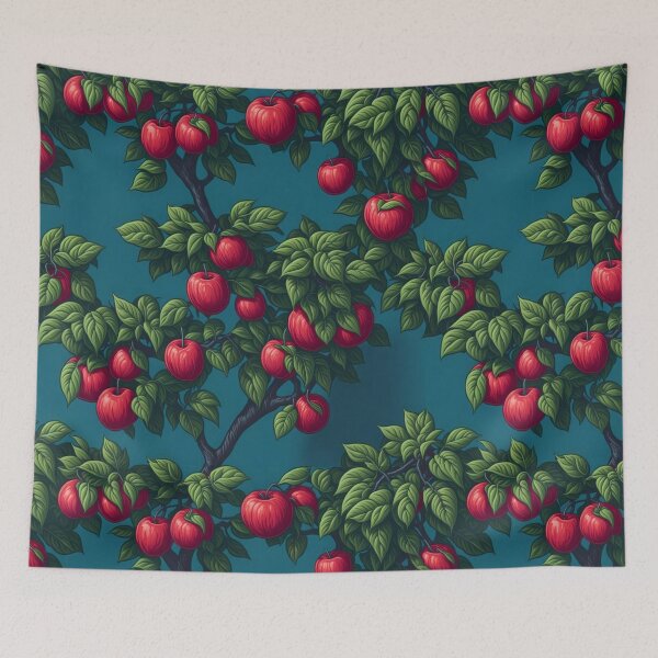 Item preview, Digital Art of Wild Delicious Apple Tree designed and sold by EarthlyLiving.