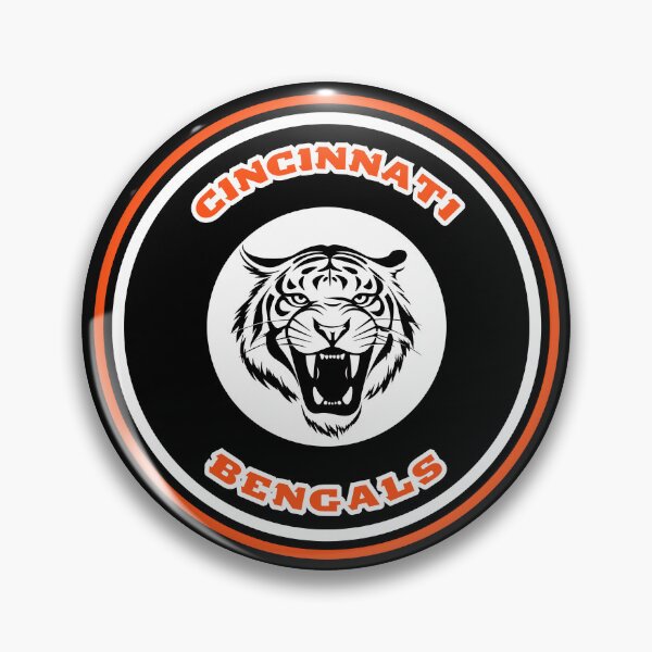Item preview, Cincinnati Bengals Tiger Head Emblem designed and sold by CarleLS.