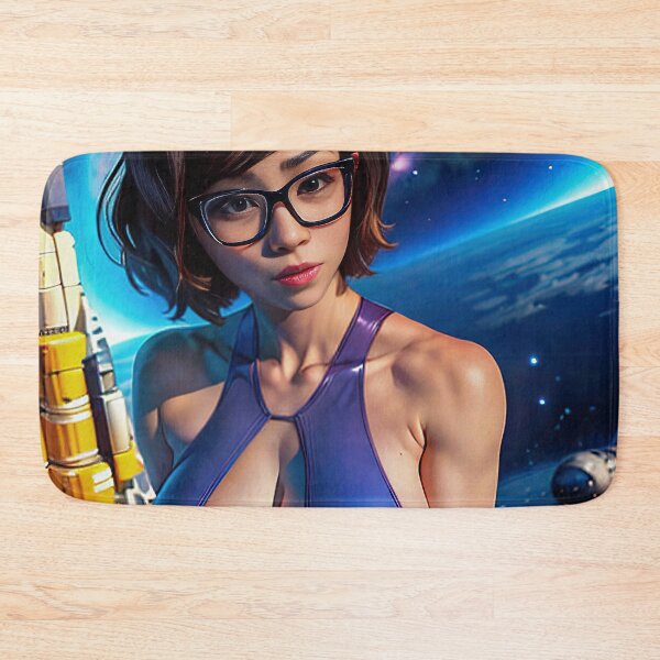 Item preview, Perfect dark haired asian beauty in space designed and sold by zotilus.