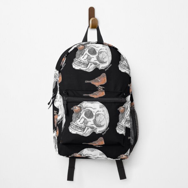 Item preview, Skull With Sparrows 	 	 designed and sold by vlauaoha52.