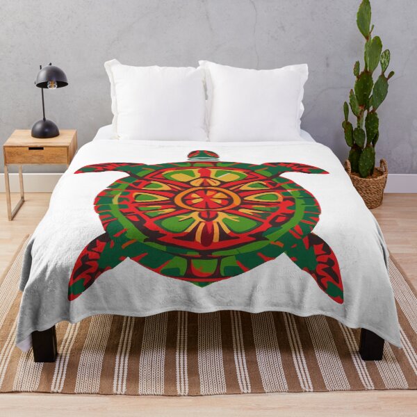 Item preview, Reggae Tribal Turtle designed and sold by reggaeartgifts.