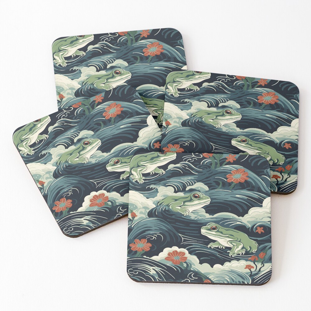 Item preview, Coasters (Set of 4) designed and sold by RibbitFans101.