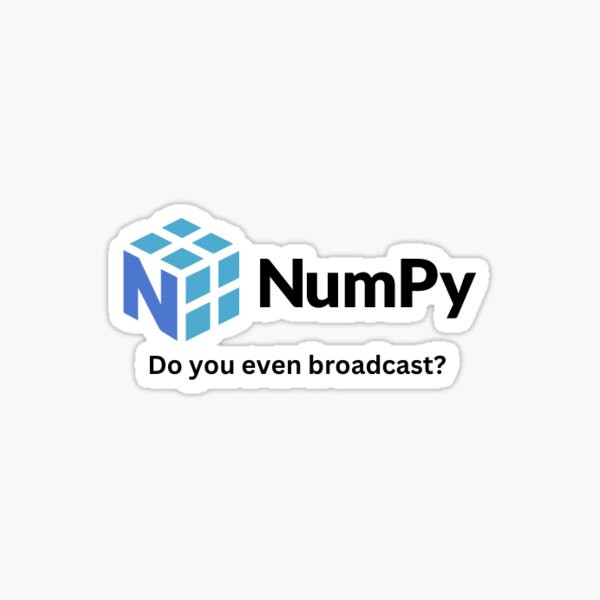 Item preview, NumPy Programming Jokes Broadcast designed and sold by Sci Data.
