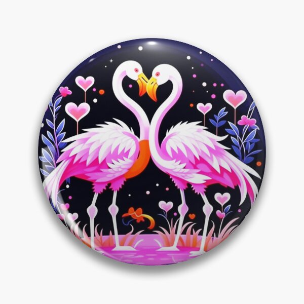 Item preview, Flamingos in love. designed and sold by Natalia-Vlad.