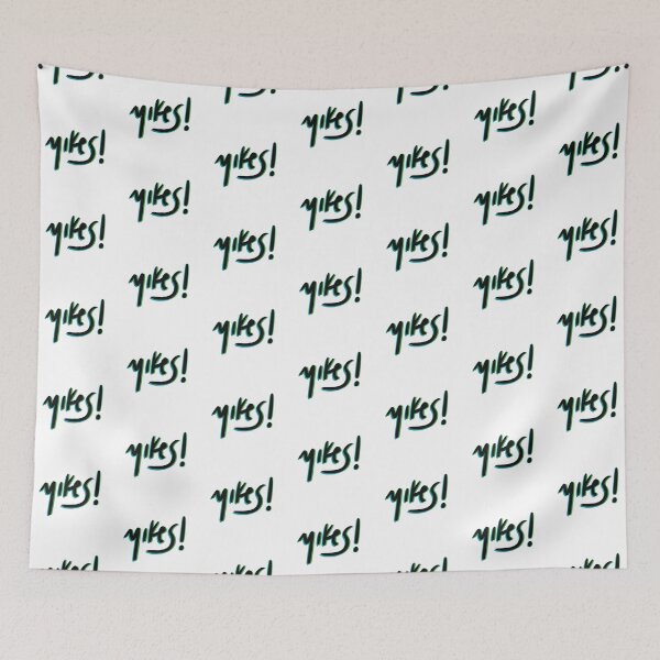 Item preview, yikes! glitch #2 | green and blue designed and sold by jolenesbrainbox.