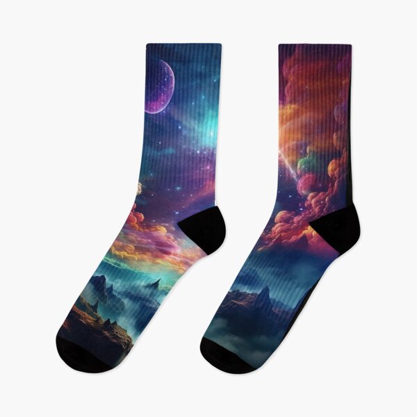 Item preview, Cosmic Voyager: Psychedelic Galaxyscape designed and sold by franikDS.