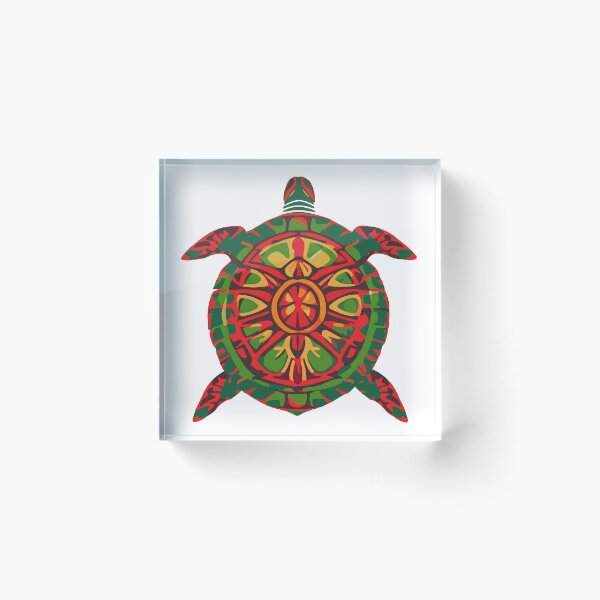 Artikelvorschau, Reggae-Stammesschildkröte entworfen und verkauft von reggaeartgifts.