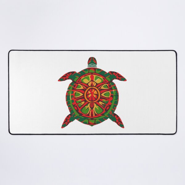 Item preview, Reggae Tribal Turtle designed and sold by reggaeartgifts.