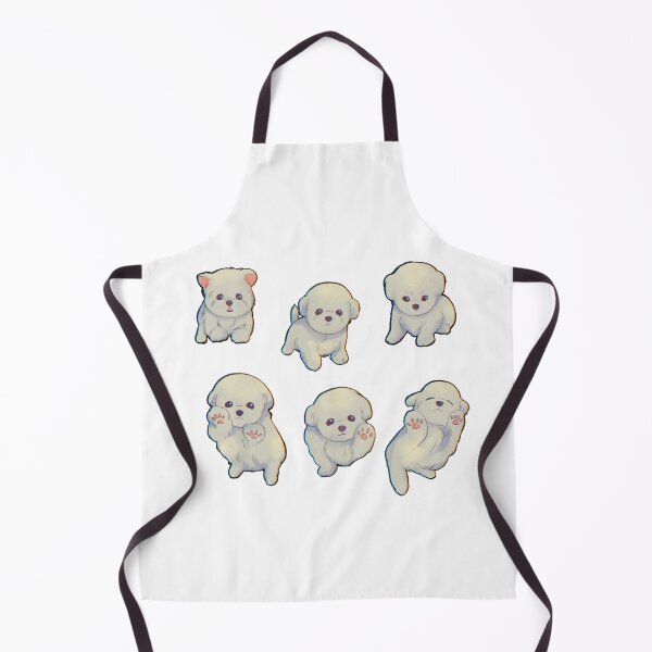 Item preview, Crusty White Dog Sticker Pack designed and sold by akymari.