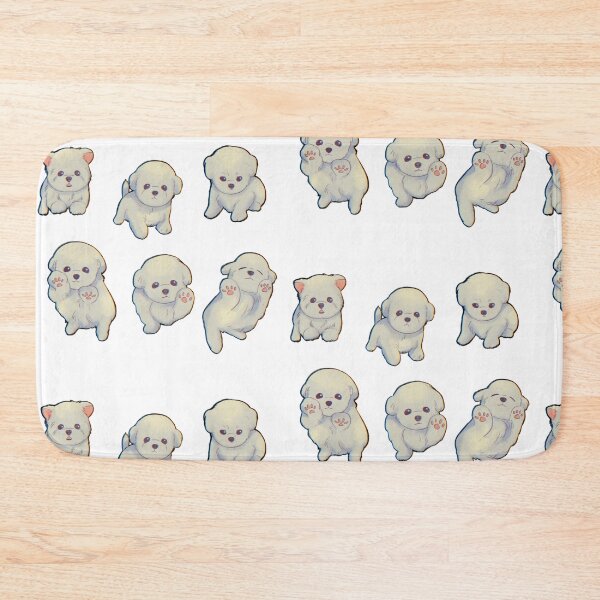 Item preview, Crusty White Dog Sticker Pack designed and sold by akymari.