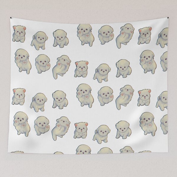 Item preview, Crusty White Dog Sticker Pack designed and sold by akymari.