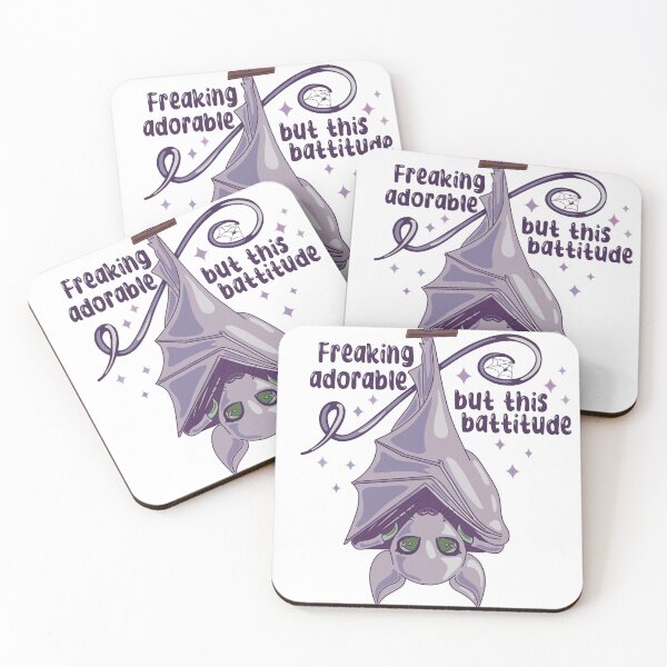 Item preview, Freaking adorable, but this battitude designed and sold by Feral by Elsie.
