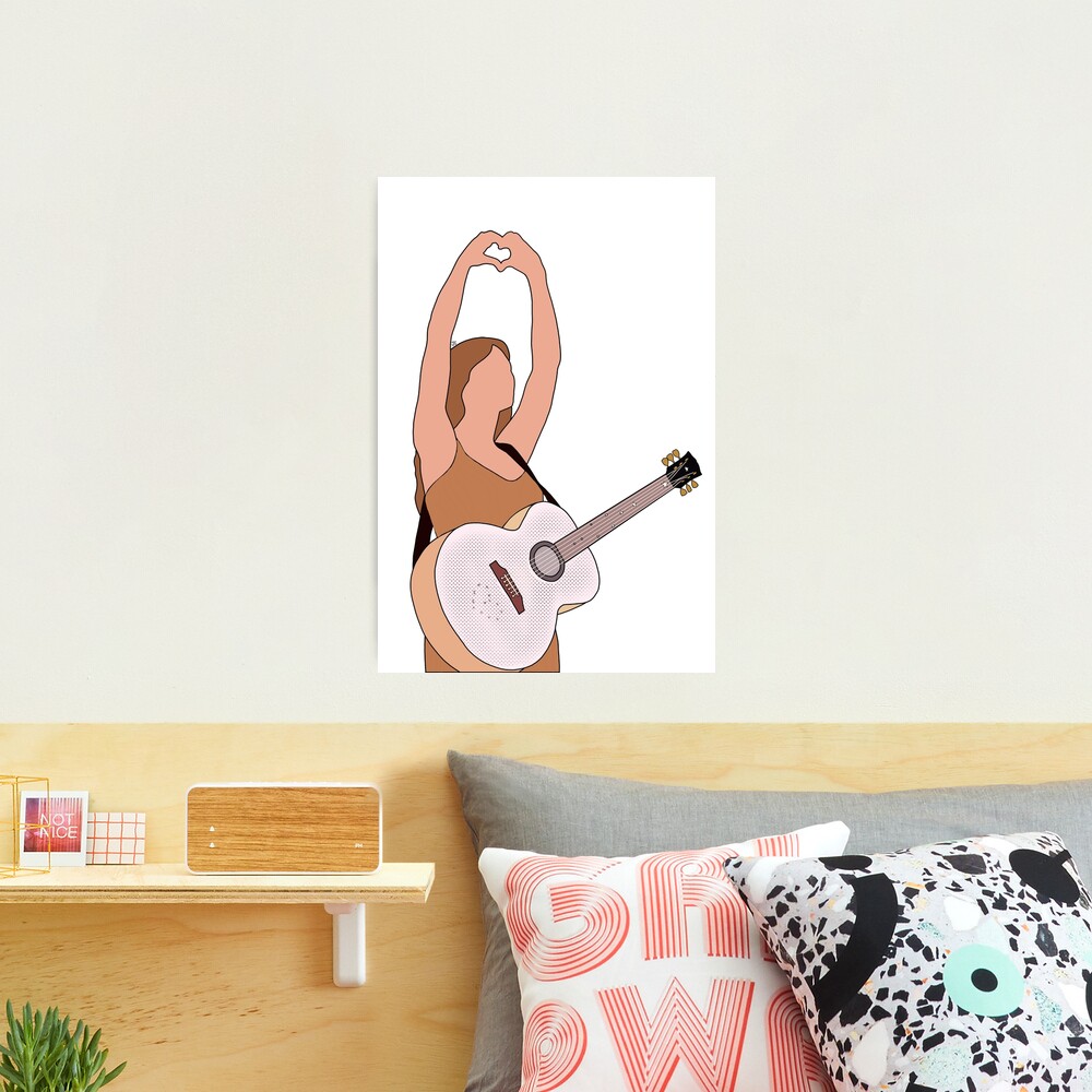 Taylor Swift Fearless Heart Hands Poster for Sale by jcamilleri