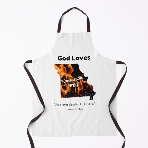 Item preview, God Loves Kansas City BBQ designed and sold by MamaCarmody.