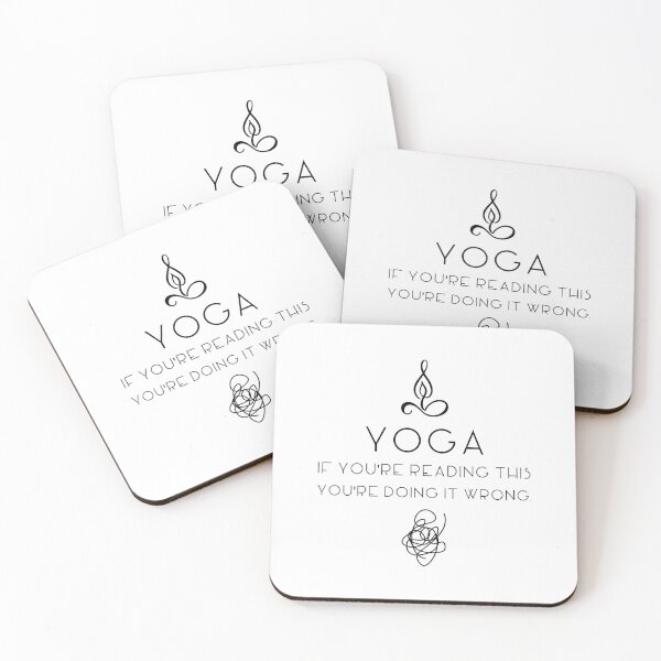 Item preview, Yoga: If you're reading this you're doing it wrong. Meditation, Zen. designed and sold by Cajattire.