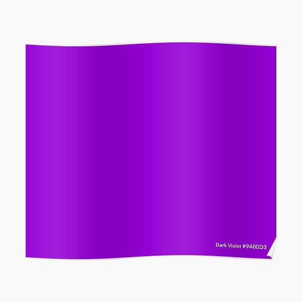 Html Colors Dark Magenta 8b008b Poster By Yerpos Redbubble