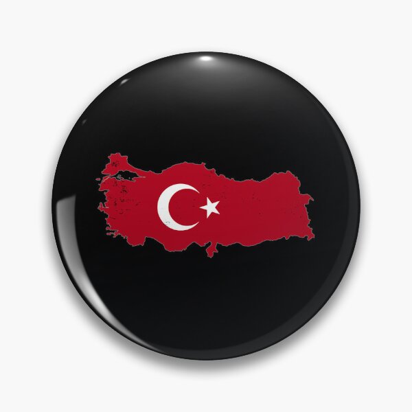Item preview, Turkey Flag mixed with Map 	 	 designed and sold by ruxpgenwq7.