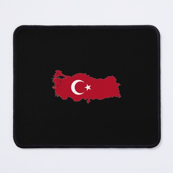 Item preview, Turkey Flag mixed with Map 	 	 designed and sold by ruxpgenwq7.