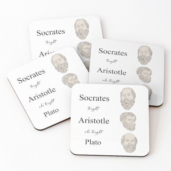 Item preview, Greek Philosophers in order designed and sold by bookishthorns.