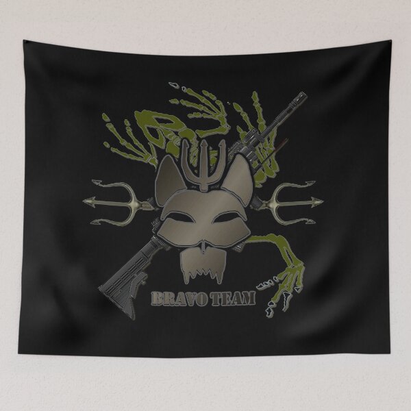 Item preview, SEAL TEAM BRAVO BONE FROG designed and sold by THE AMERICAN TEEVANGELIST.