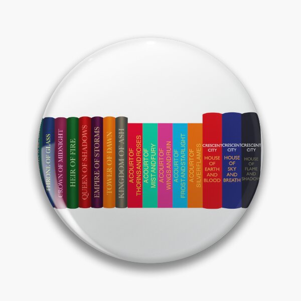 Item preview, SJM books spines designed and sold by bookishthorns.
