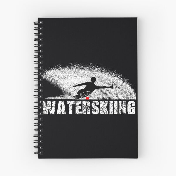 Item preview, Slalom waterskier silhouetted against spray  	 designed and sold by vlauaoha52.