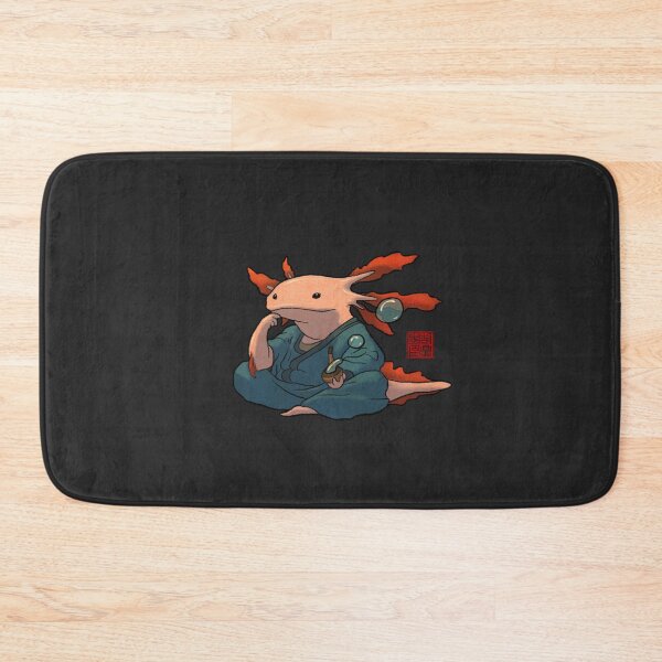 Item preview, cute axolotl philosopher designed and sold by DingHuArt.